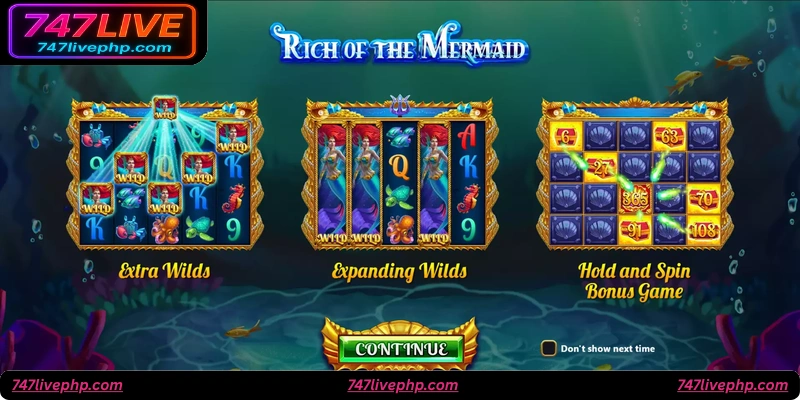 Mermaid Bounty Features and Bonuses