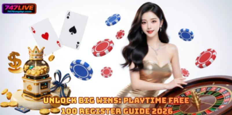 Unlock Big Wins: Playtime Free 100 Register Guide 2026